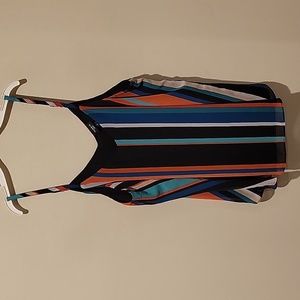 Torrid Multicolor Striped Tank Top